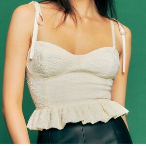 Reformation Pallas Top - Size 8